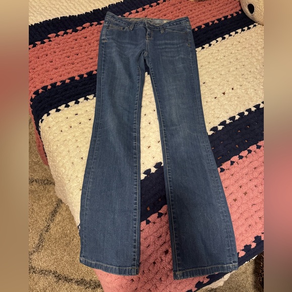 Converse Dark Blue Women's Low-Rise Bootcut Jeans - Picture 3 of 8